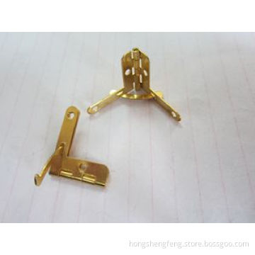 Golden Metal Hinge for Wooden Box/Quadrant Hinge for Wooden Box